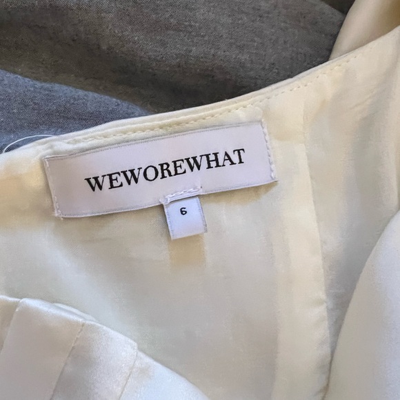 NWOT We Wore What Satin Look Midi Dress - Picture 10 of 13